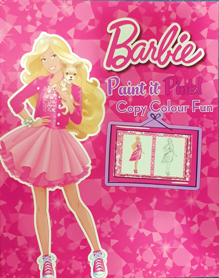 Barbie Paint It Pink Copy Color Fun
