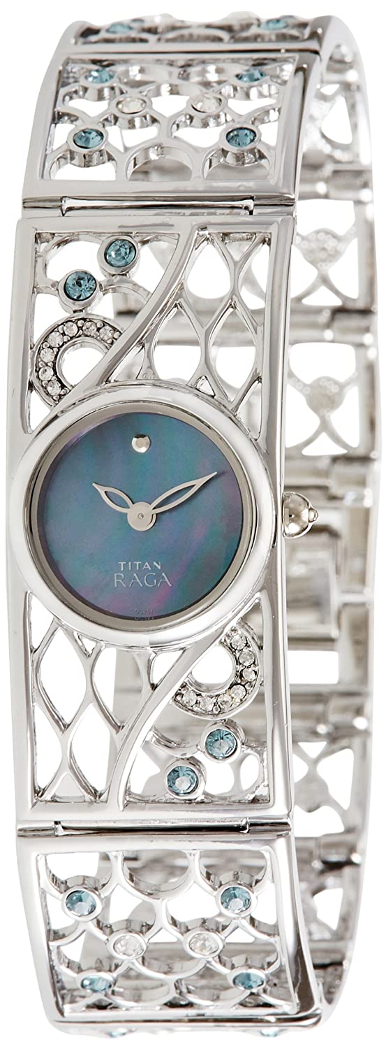 Titan Raga Women's Watch 9932SM01 | Stainless Steel | Mesh Strap | Water-Resistant | Minimal | Quartz Movement | Lifestyle | Business | Scratch-resistant | Fashionable | Halabh.com