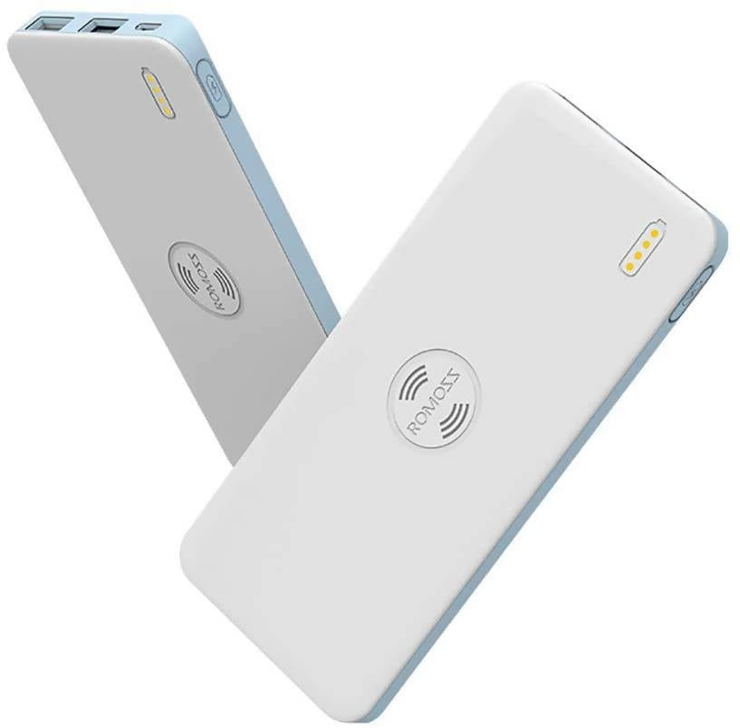 Romoss Freemos 5 Wireless 5000mAh Power Bank for Mobile Phones White