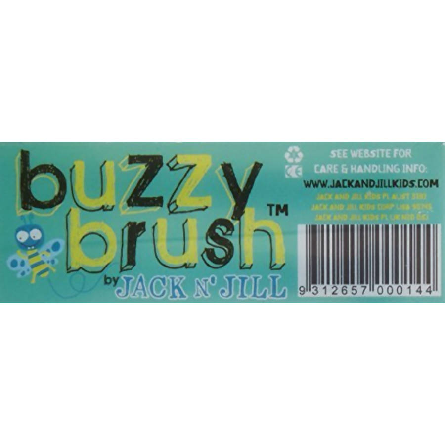 Jack N'Jill Buzzy Brush Ultra Soft bristle Electric Brush Head 2 Pieces White