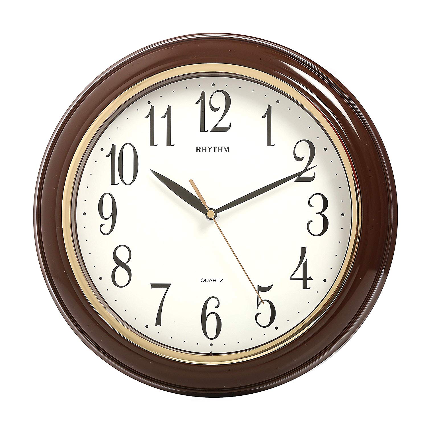 Rhythm Japanese Wall Clock CMG723NR06 | stylish watch | accurate timekeeping | wall clock | round clock | Casio watch | wall watch | home décor | timepiece | Halabh.com