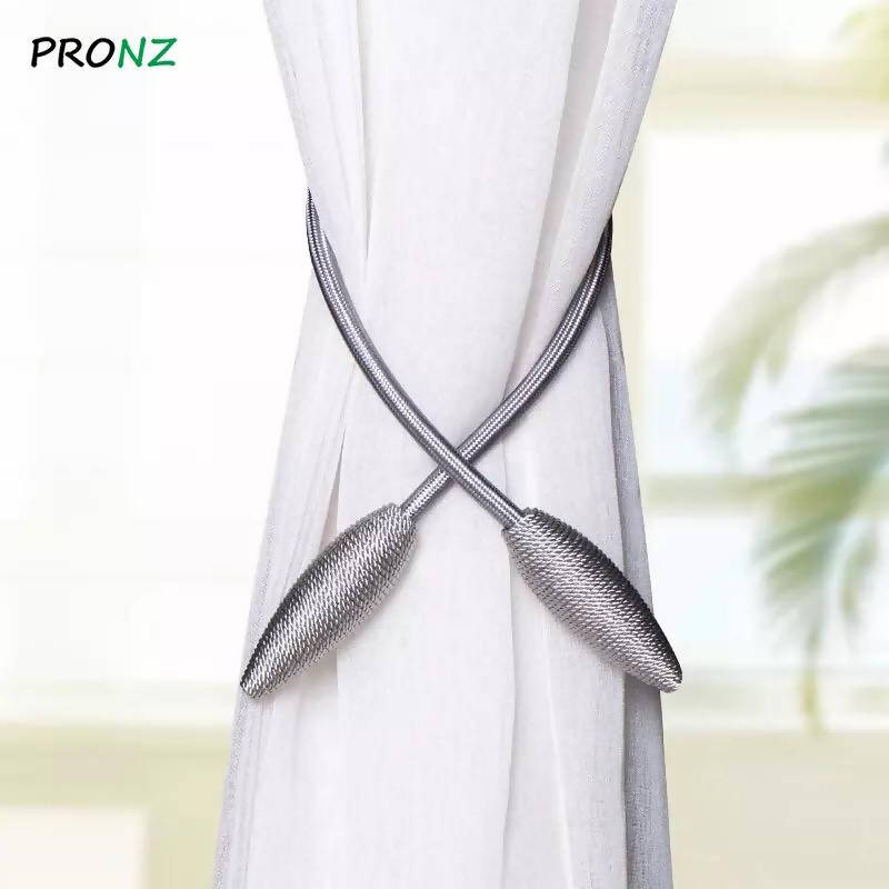 Curtain Tiebacks Plush Alloy Hanging Belts Ropes Arbitrary Shape Strong Curtain Holdback Curtain Rods Ropes Accessoires