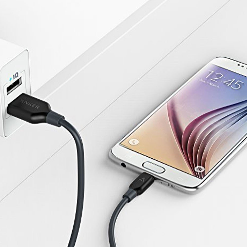 Anker PowerLine Micro USB Cable 6ft 1.8m Black