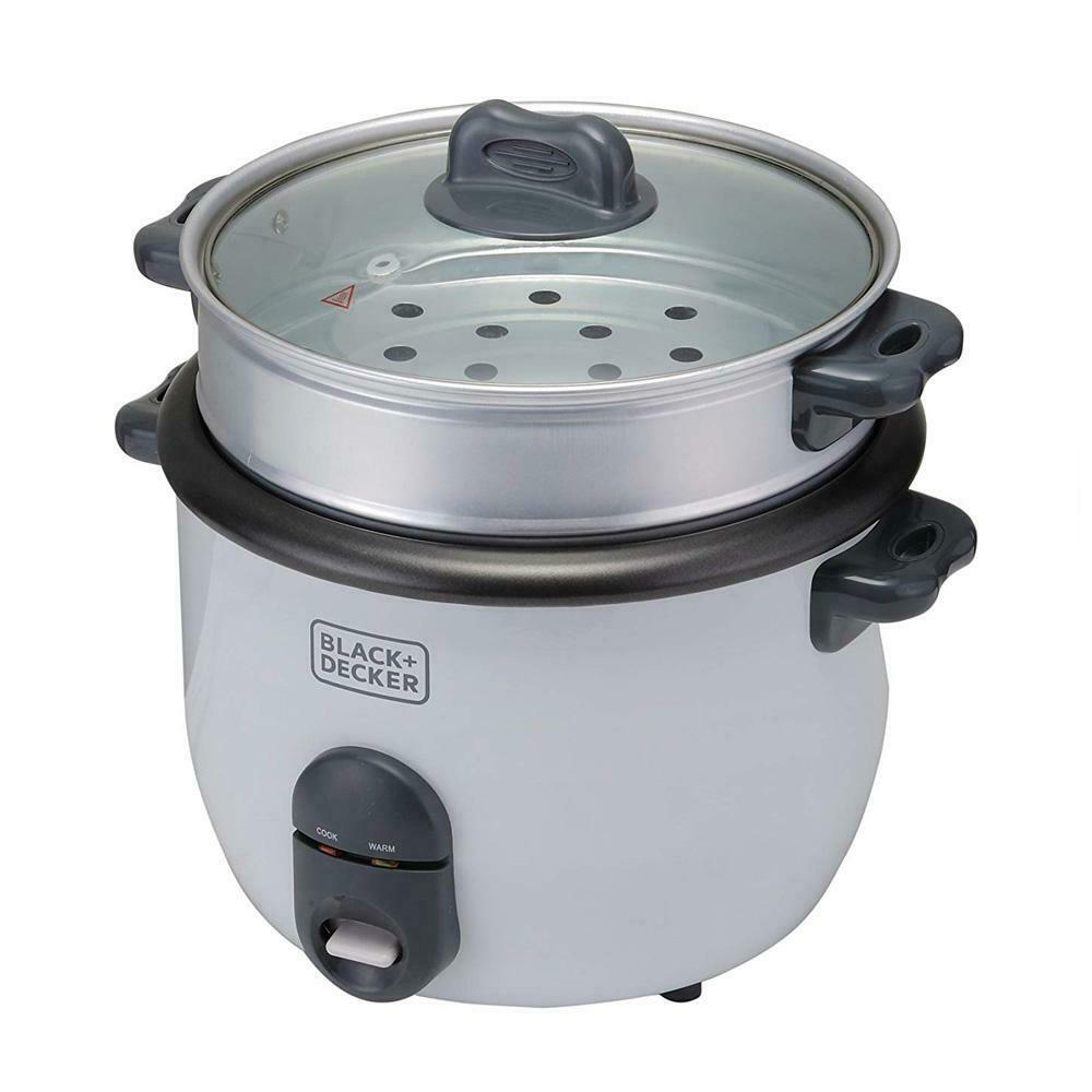 Black & Decker Automatic Rice Cooker 1.8L - 700W | Kitchen Appliance | Halabh.com