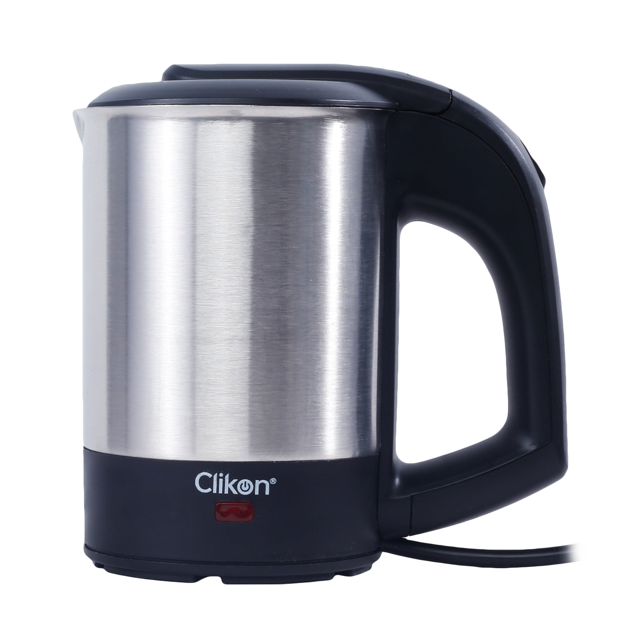 Clikon Stainless Steel Kettle 1000W Silver 0.5L