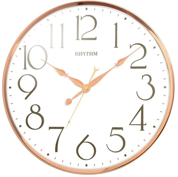 Rhythm Quartz Wall Clock CMG569NR13 | stylish watch | accurate timekeeping | wall clock | round clock | Casio watch | wall watch | home décor | timepiece | Halabh.com