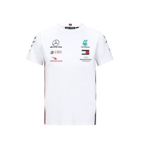 تي شيرت 2020 Mercedes Amg F1 Kids Team أبيض
