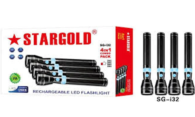 Stargold 4X2SC 4 In 1 Combo LED Flashlight
