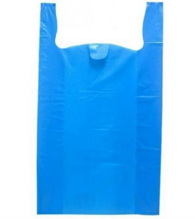 Polythene Blue Plain Jumbo Plastic Bag Shopping Bag