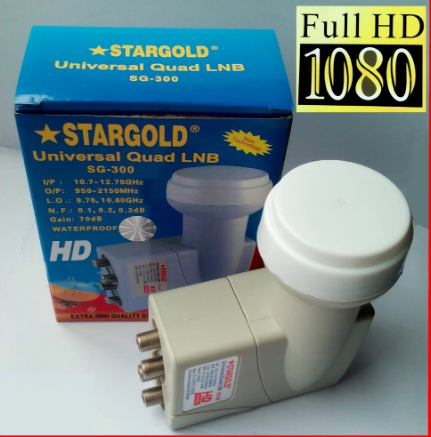StarGold Quad 4 Out LNBF - SG-330 HD | Home Appliance & Electronics | Halabh.com