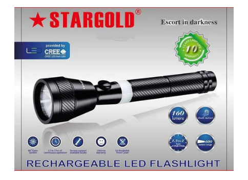 Stargold LED Rechargeable Flash Light SG-V2