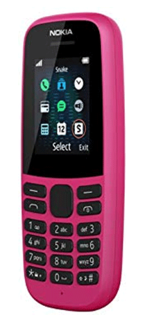 Nokia 110 4MB 2G Dual Sim Arabic Pink