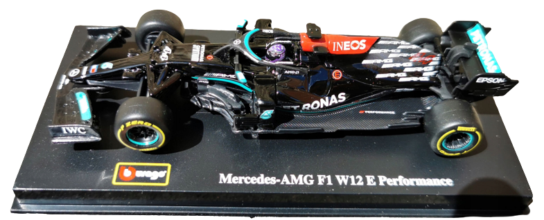 Bburago Mercedes Amg W12 E Perf F1 Hamilton
