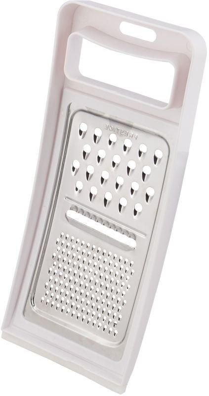 Prestige 3 Way Stainless Steel Flat Grater White