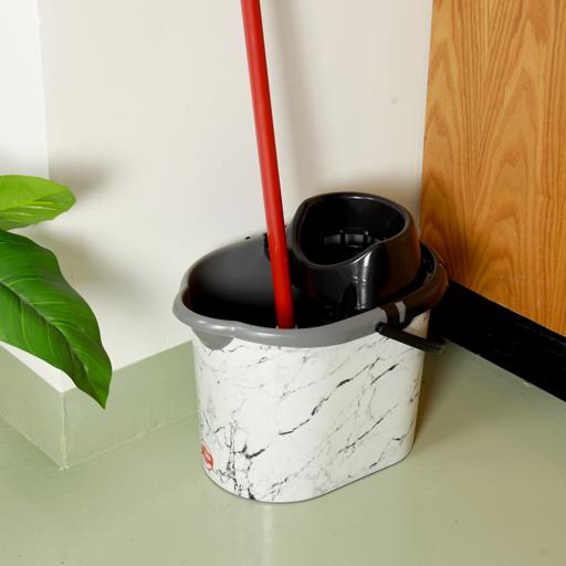Delcasa DC1971 Mop Bucket with Squeezer 14L Home and Kitchen Use