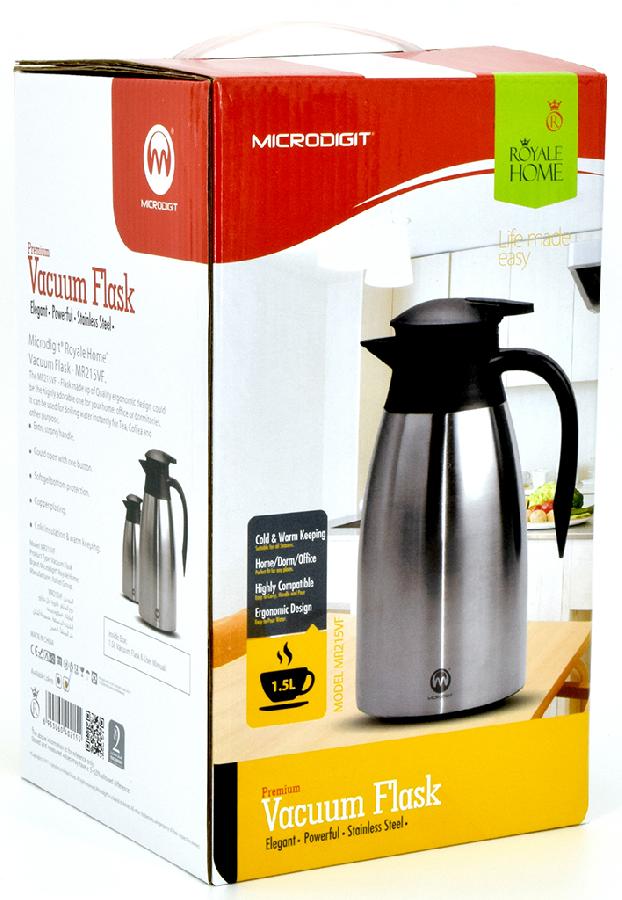 Shop Microdigit Vacuum Flask 1.5L in Bahrain | Best Vacuum | Halabh