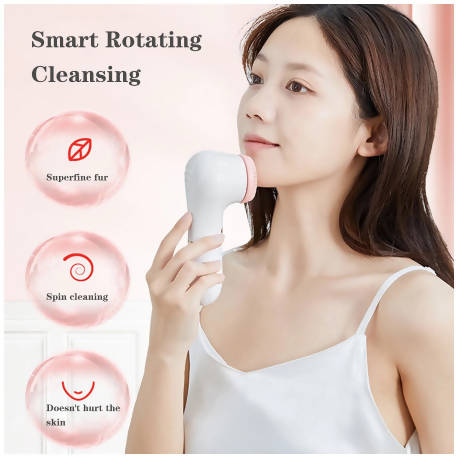 Ultrasonic Electric Cleaner Pore Cleaner Massage Micro Vibration Three Heads New 2021