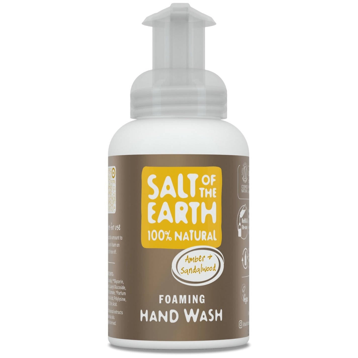 Amber And Sandalwood Foaming Hand Wash 250ml