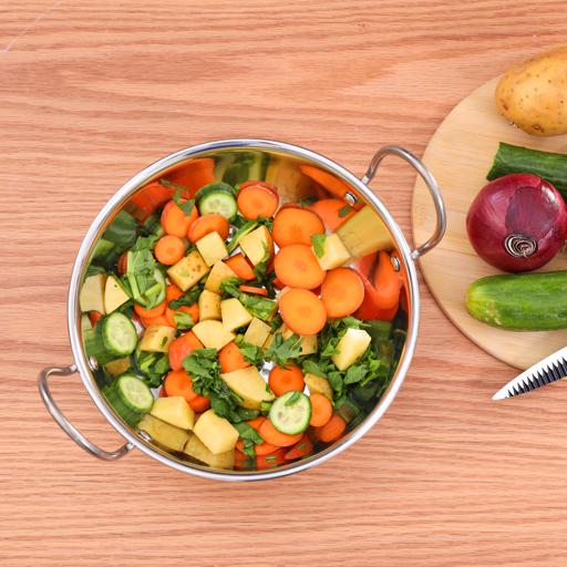 Royalford Kadai Copper Bottom & SS Handle, 23.5cm RF9974