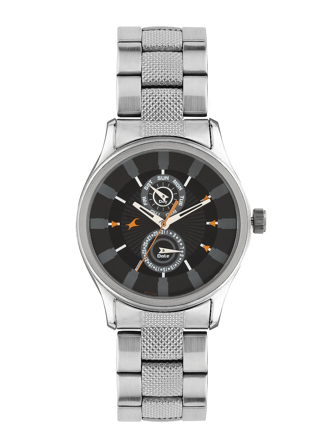Fastrack Analog Men Watch 3001SM05 | Stainless Steel | Mesh Strap | Water-Resistant | Minimal | Quartz Movement | Lifestyle | Business | Scratch-resistant | Fashionable | Halabh.com