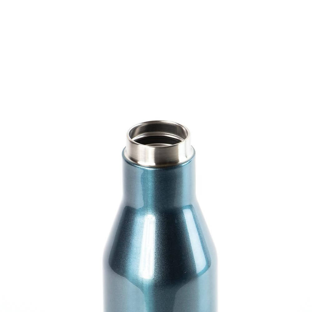 EcoVessel The Aspen Vacuum Insulated Stainless Steel Bottle - Blue Moon