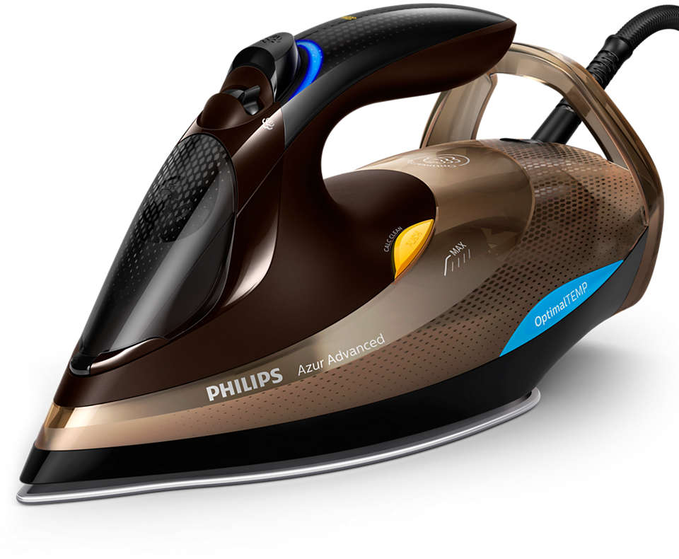 Philips Steam Iron with Optimal Temp Technology - GC4936 | reliable performance | lightweight | variable steam settings | safety features | stylish | even heat distribution | Halabh.com