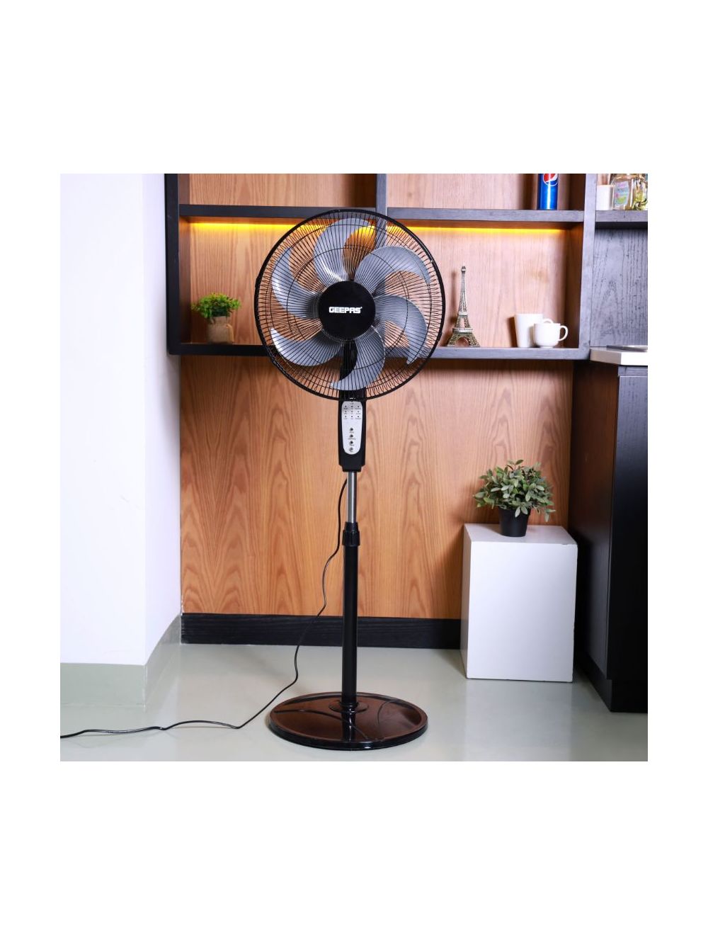 Geepas 16 Inch Stand Fan With Remote Control | in Bahrain | Halabh.com