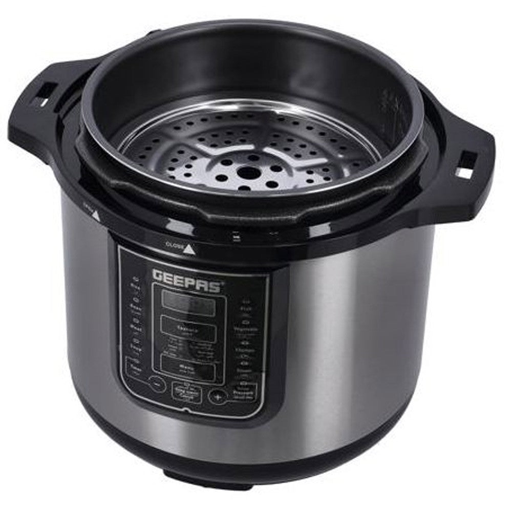 Geepas Digital Multi Cooker Silver