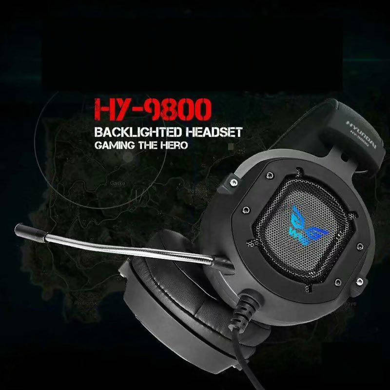 Hyundai Chicken Glowing E-sports Gaming Headset 7.1 Listening To the Earphones