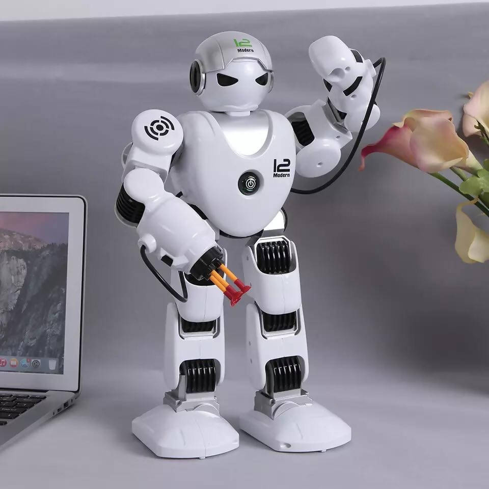Intelligent Robot K2 Smart Strike Force Robot Programmable Music Dance RC Toy for Kids Gift