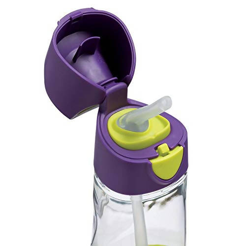 B.Box Tritan Drink Bottle 450ml Passion Splash Purple | Kitchen Appliance | Halabh.com