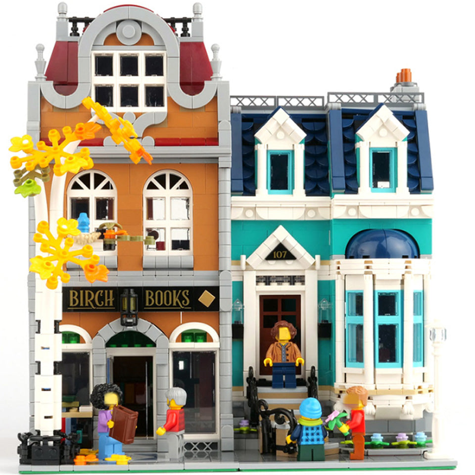 2524Pcs Creator City Street View Model Building Kits Blocks Bricks Toys