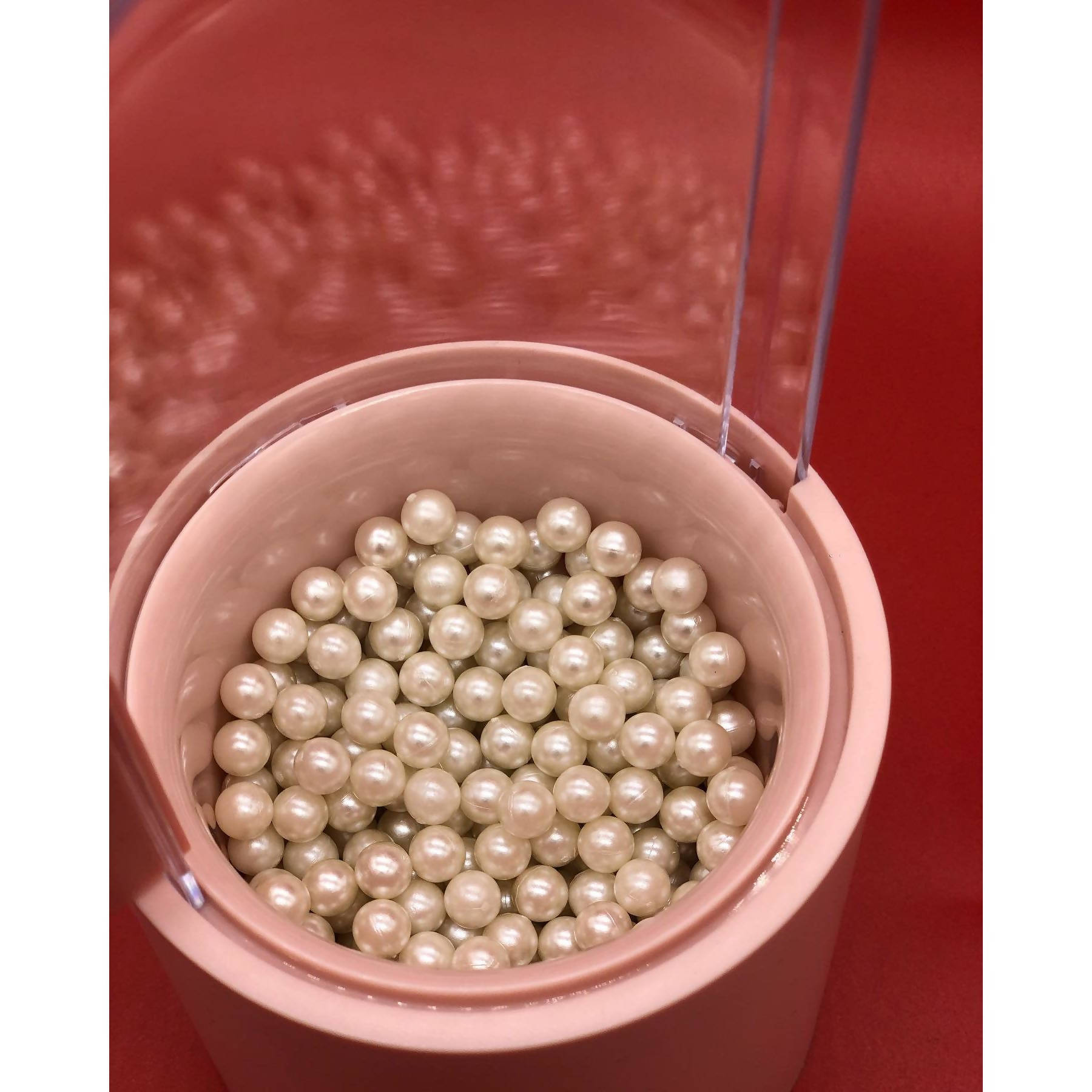 JC MAN Small White Pearls Packet For Vase Fillers Makeup Beads To Hold Brush Lipstick