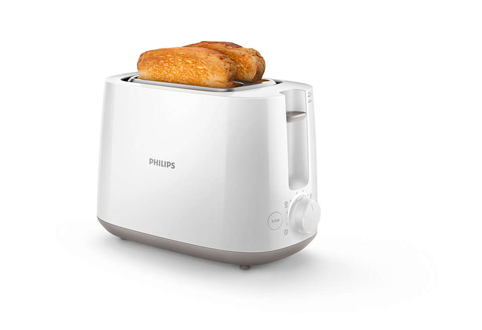Philips 2 Slice Daily Collection Toaster With 8 settings And Integrated Bun Warming Rack