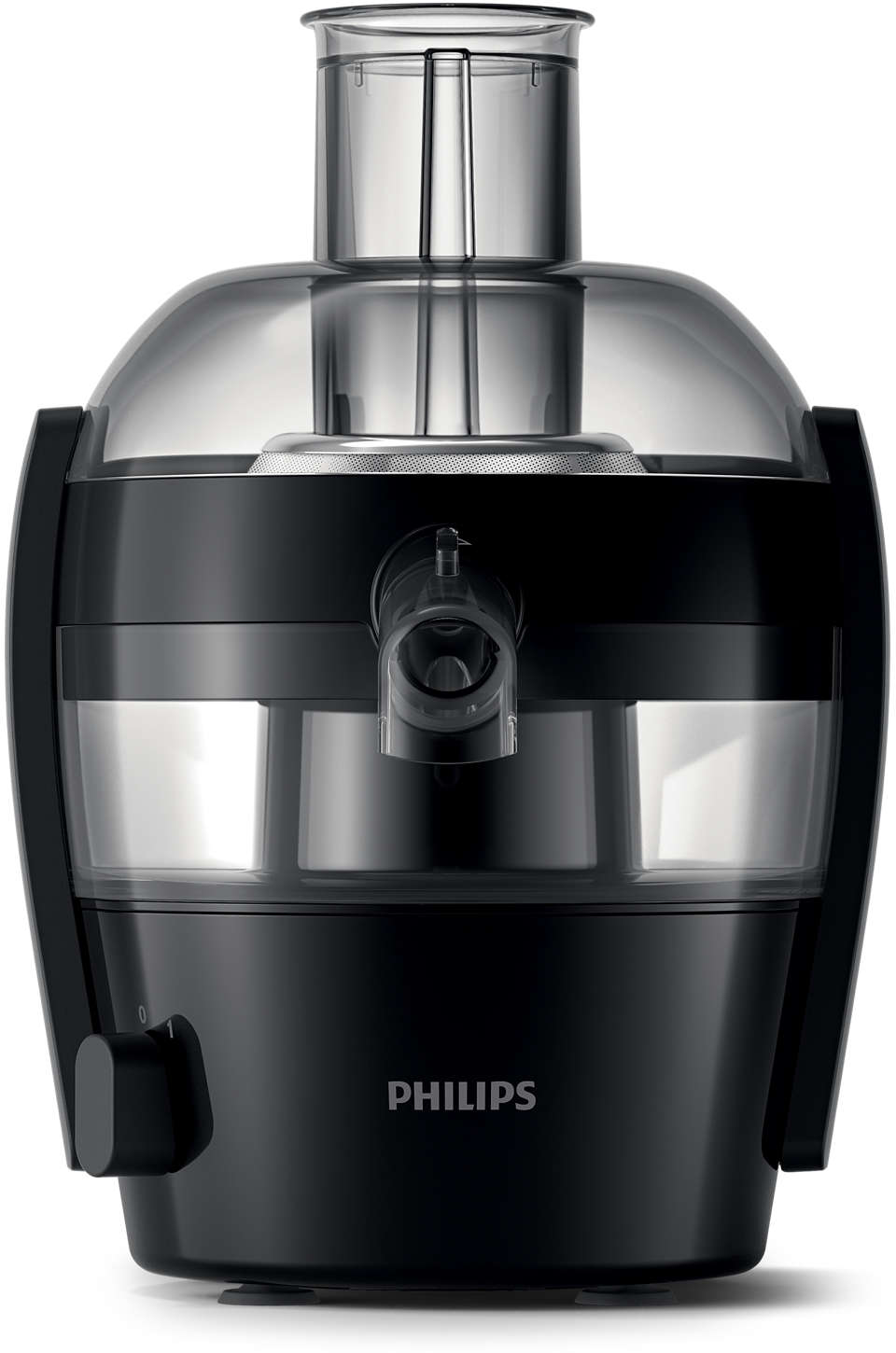 Philips Viva Collection HR1832 1.5-Litre 500-Watt Juicer Ink Black