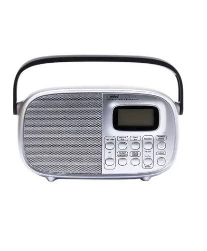 Sanford Portable Radio Silver Black