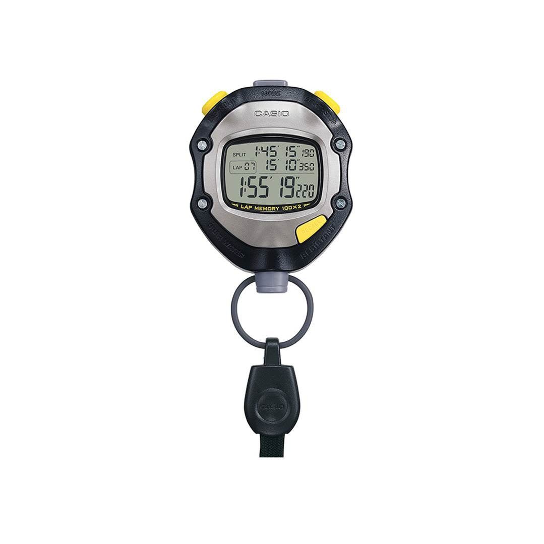 Casio Digital Stopwatch HS-70W-1DF| Handheld Stopwatch | Sports | Fitness | Athletes | Accurate | Lap Memory | Split Time | Durable | Measuring Performance | Halabh.com