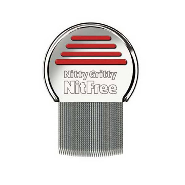 Nitty Gritty NitFree Comb Silver