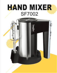  Sonifer Electric Kitchen Mixer with Dough Hooks and Chrome Egg Beater | Home Appliances | Halabh.com