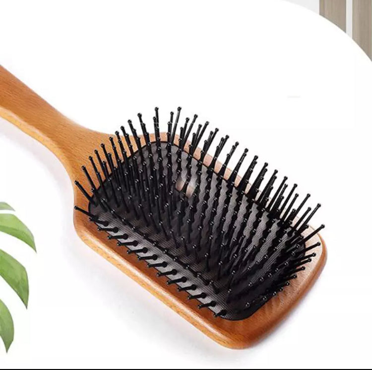 Organic Bamboo Wooden Hair Brush