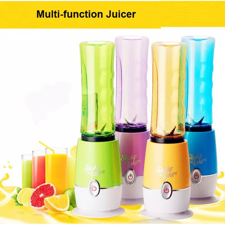Multifunctional Juicer Mini Travel Fruit Juicer Extractor Portable Electric juicer (Color Random sent)