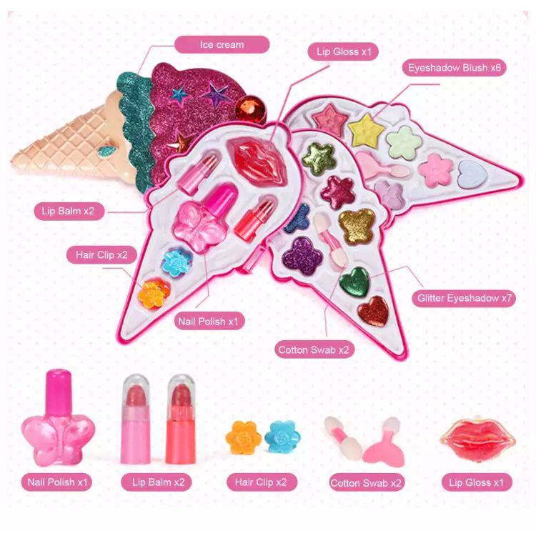 Kids / Baby Cosmetics For Children Makeup Set cute Lollipop Styling Pretend Play Makeup