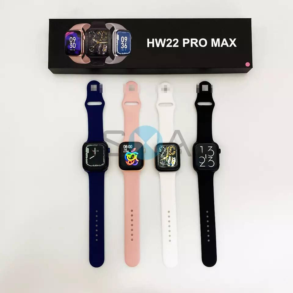 Hw22 Pro Max Smart Watch Series 7 HL00100897 | Resin | Water-Resistant | Minimal | Quartz Movement | Lifestyle| Business | Scratch-resistant | Fashionable | Halabh.com