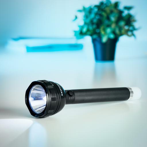 Krypton  Rechargeable LED Torch  3W LED Black