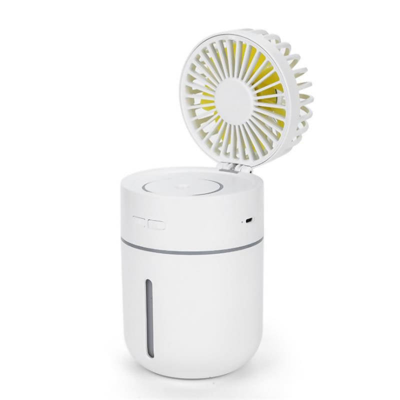 T9 Portable Creative Spray Humidifier Fan LED Light Fan 3 in 1 | Home Appliance & Electronics | Halabh.com