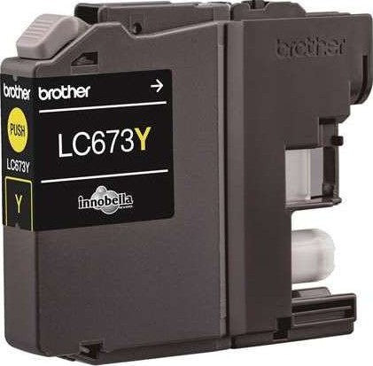 Brother LC 673 Yellow Ink Cartridge