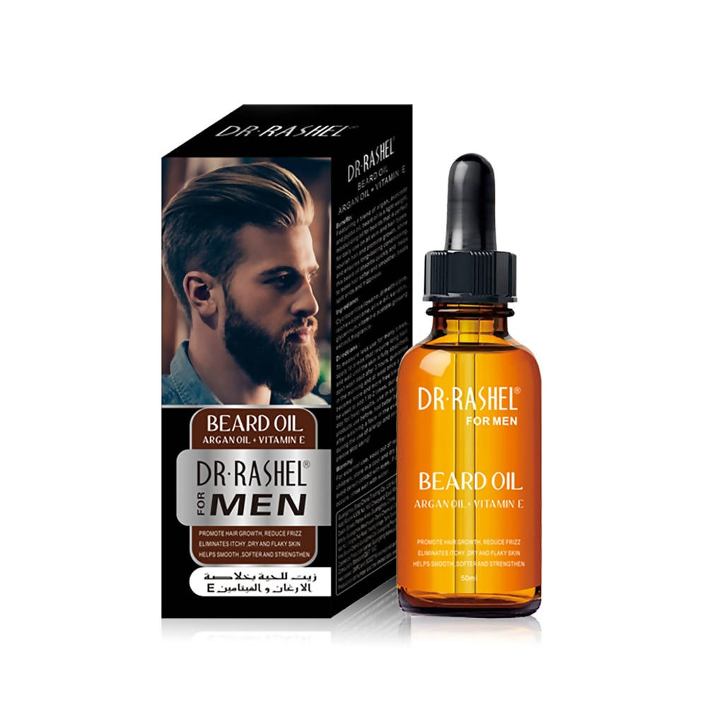 Dr Rashel Beard Oil for Men Moisturizing Smooth Nourishing Hair 50ML