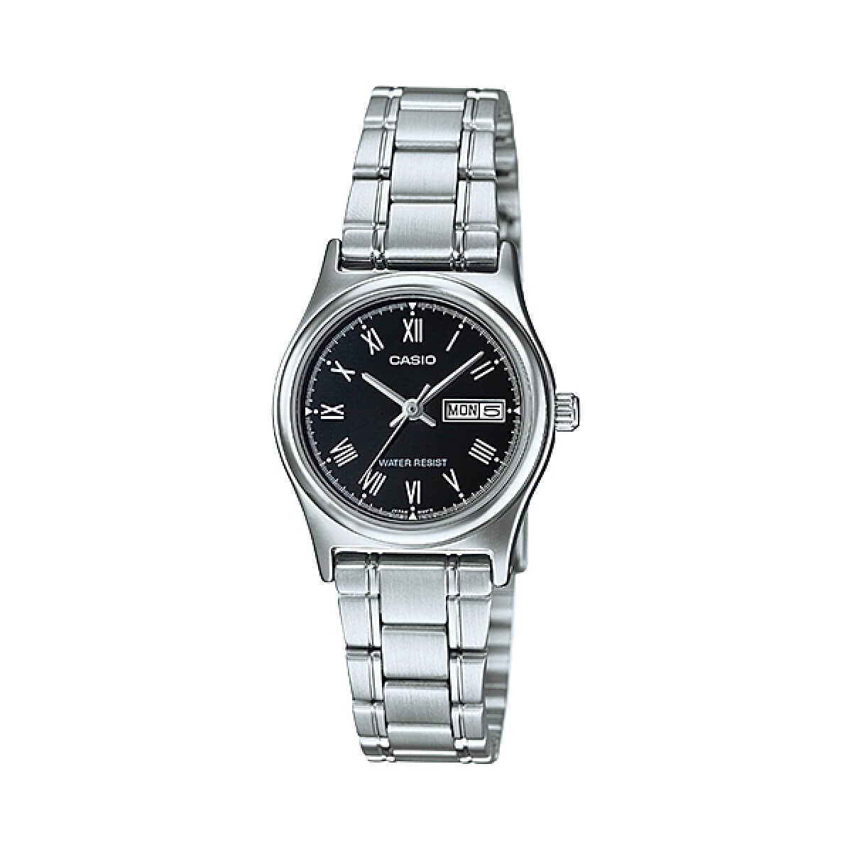 Casio Classic Women's Watch LTP-V006D-1BUDF | Stainless Steel | Mesh Strap | Water-Resistant | Minimal | Quartz Movement | Lifestyle | Business | Scratch-resistant | Fashionable | Halabh.com