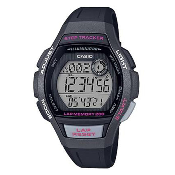 Casio Women's Watch LWS-2000H-1AVDF | Resin | Water-Resistant | Minimal | Quartz Movement | Lifestyle| Business | Scratch-resistant | Fashionable | Halabh.com