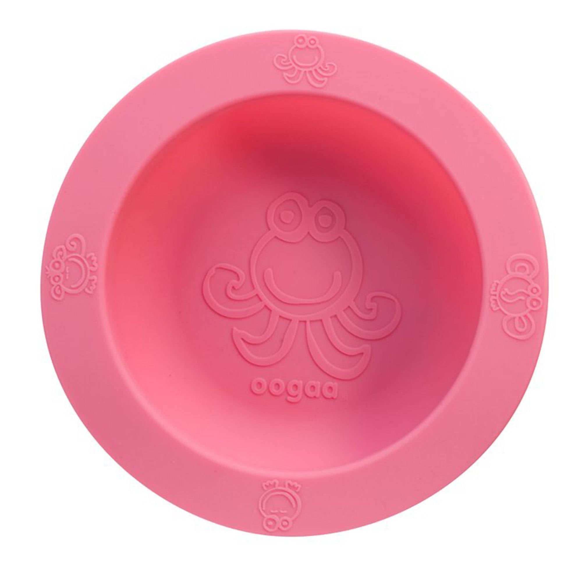 Oogaa Baby Bowl Silicone Pink